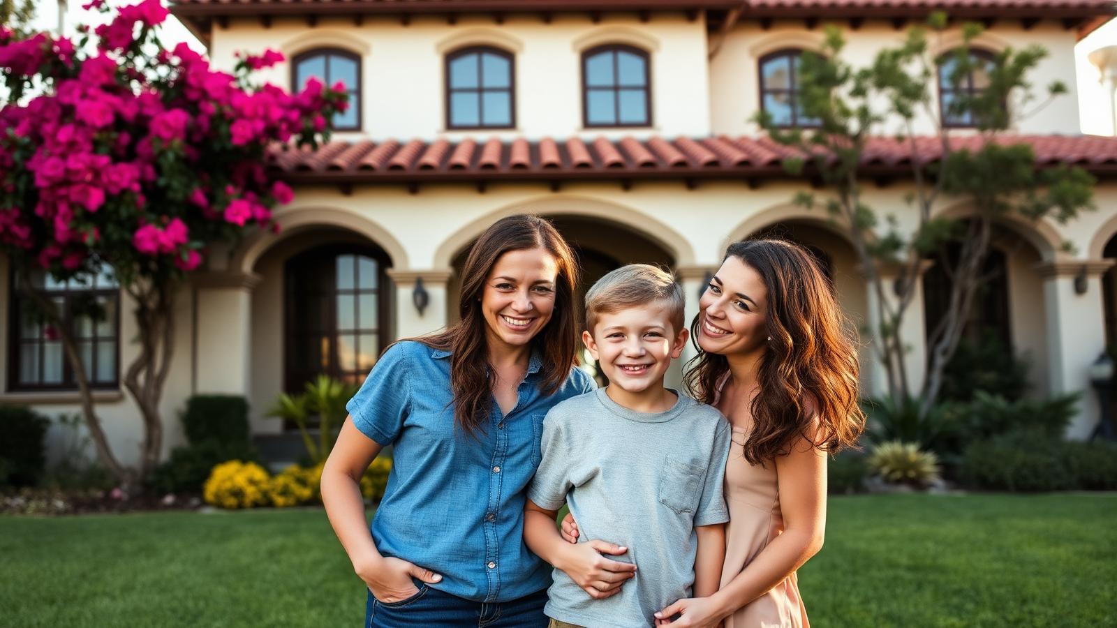 LGBTQ+ couple in Mission Hills, San Diego reviewing their financial plan